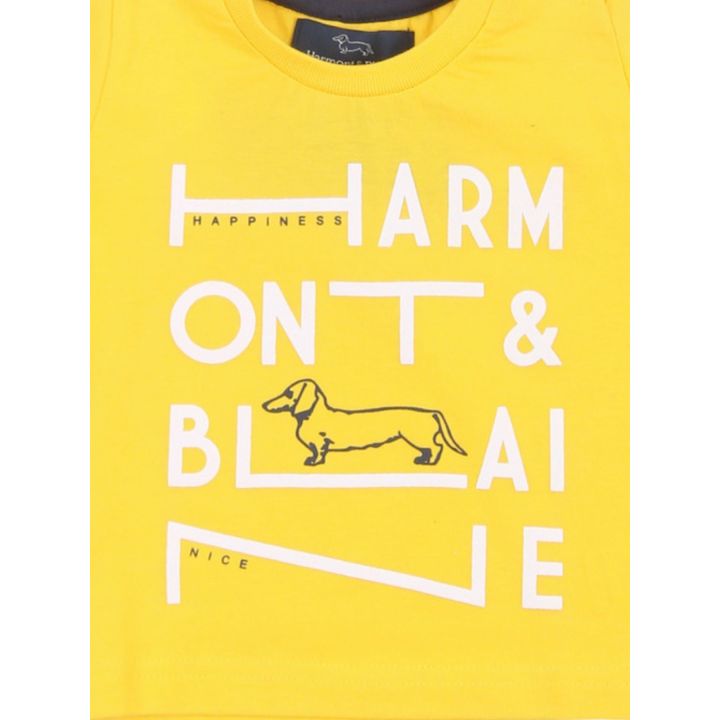 T-shirt Harmont & Blaine Bimbo Giallo - Primavera/Estate