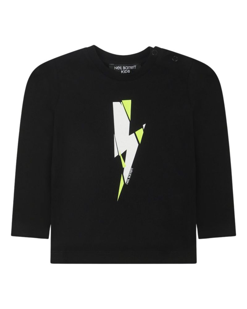 T-shirt Neil Barrett Bimbo Nero