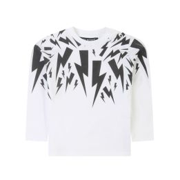 T-shirt Neil Barrett Bimbo Bianco