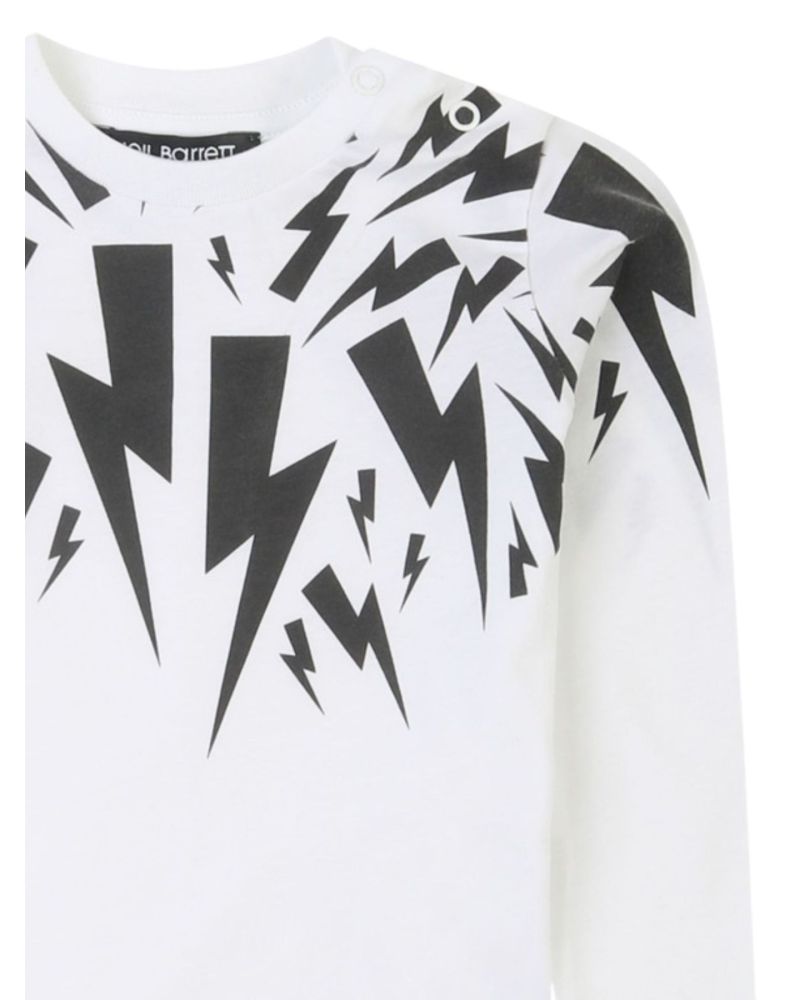 T-shirt Neil Barrett Bimbo Bianco - Primavera/Estate