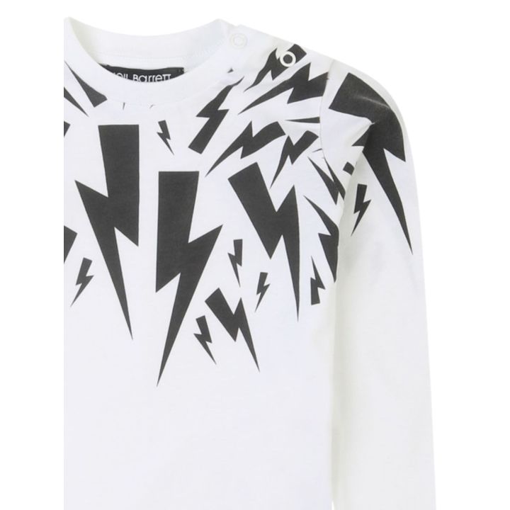 T-shirt Neil Barrett Bianco Bimbo | Tamaiti
