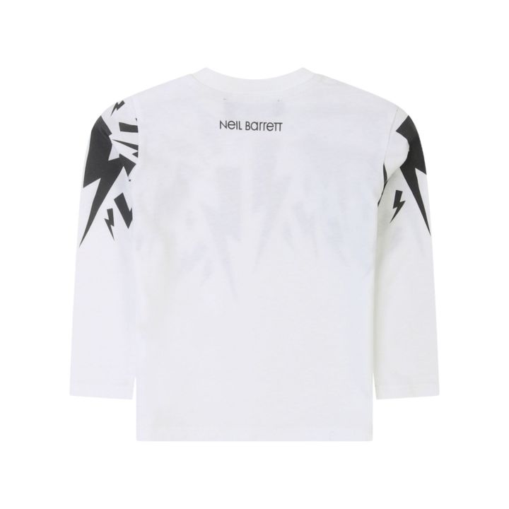 T-shirt Neil Barrett Bianco Bimbo | Tamaiti