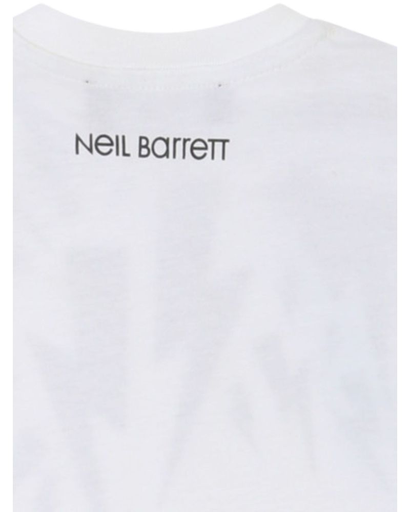 T-shirt Neil Barrett Bimbo Bianco - Primavera/Estate