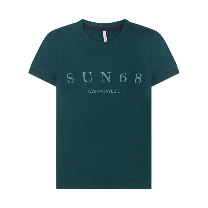 T-shirt SUN68 Bambini e ragazzi Verde - Primavera/Estate