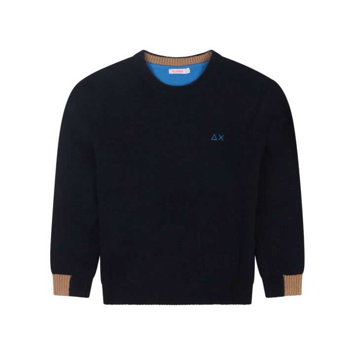Maglione SUN68 Bambini e ragazzi Blu