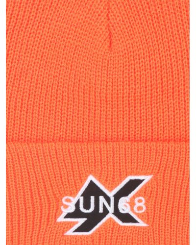 Cappello SUN68 Bambini e ragazzi Arancione - Autunno/Inverno