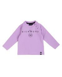 T-shirt John Richmond Bimba Viola
