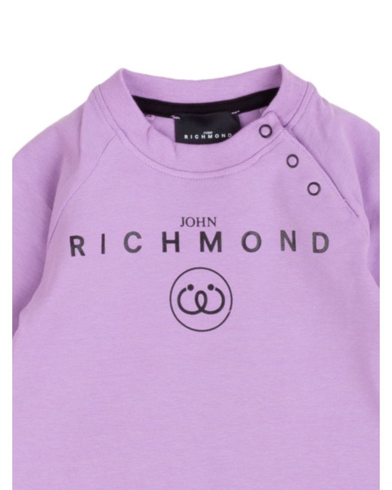 T-shirt John Richmond Bimba Viola - Autunno/Inverno
