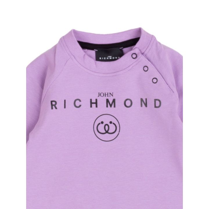 T-shirt John Richmond Bimba Viola - Autunno/Inverno