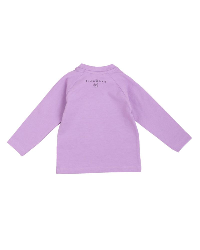 T-shirt John Richmond Bimba Viola - Autunno/Inverno