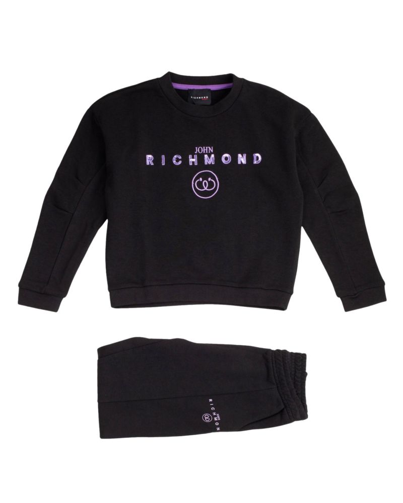 John Richmond - Tuta - Bimba - RGA22026CF-BLACK-VIOLET