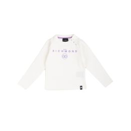 T-shirt John Richmond Bimba Bianco