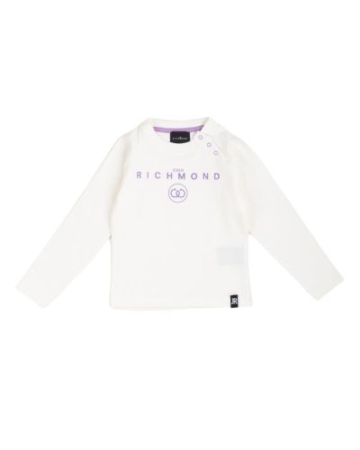 T-shirt John Richmond Bimba Bianco