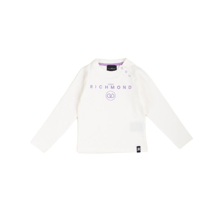 T-shirt John Richmond Bimba Bianco