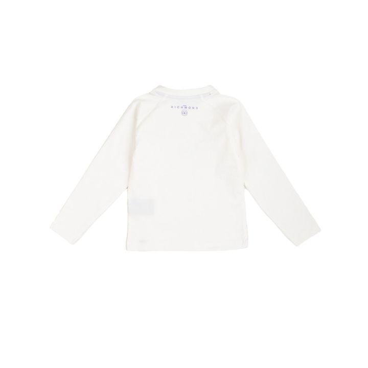 T-shirt John Richmond Bianco Bimba | Tamaiti
