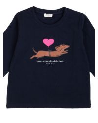 T-shirt Vicolo Bambine e ragazze Blu