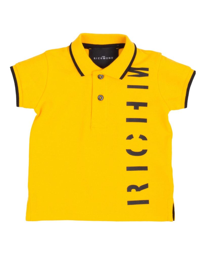 Polo John Richmond Bimbo Giallo