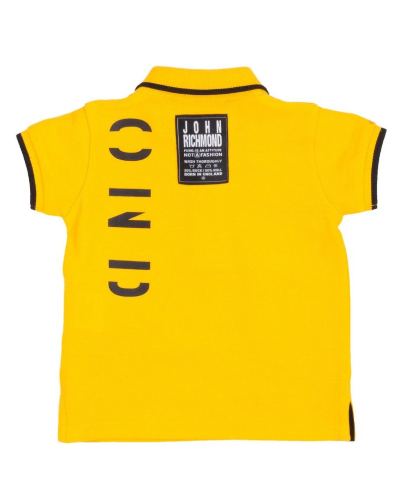 Polo John Richmond Bimbo Giallo - Autunno/Inverno