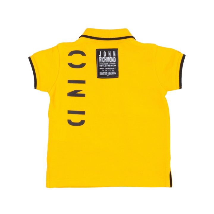 Polo John Richmond Giallo Bimbo | Tamaiti