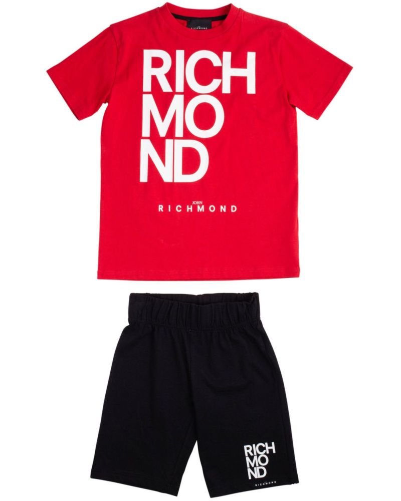 John Richmond - Tuta - Bambini e ragazzi - RBP22122CJ-RED-BLACK