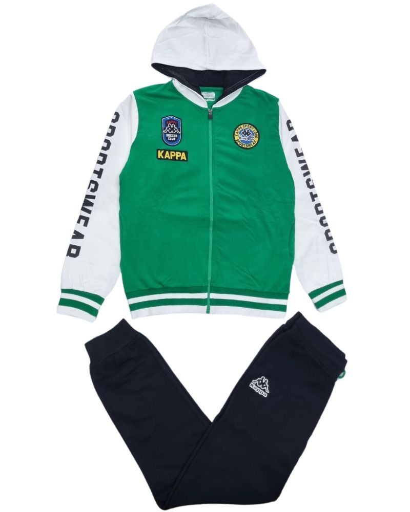 Tuta kappa Bambini e ragazzi Verde
