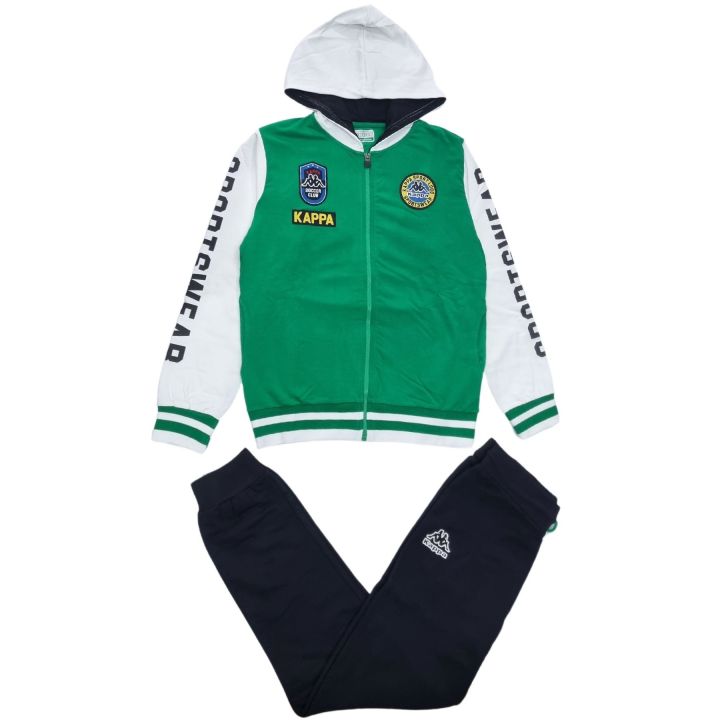 Tuta kappa Bambini e ragazzi Verde