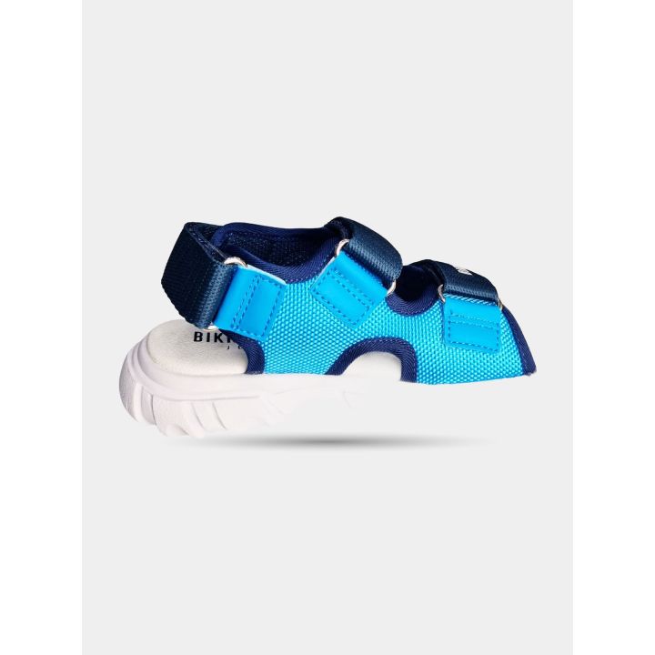 Sandalo Bikkembergs azzurro visto dal lato interno