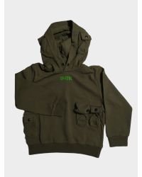 Felpa Diesel Bambini e ragazzi Verde