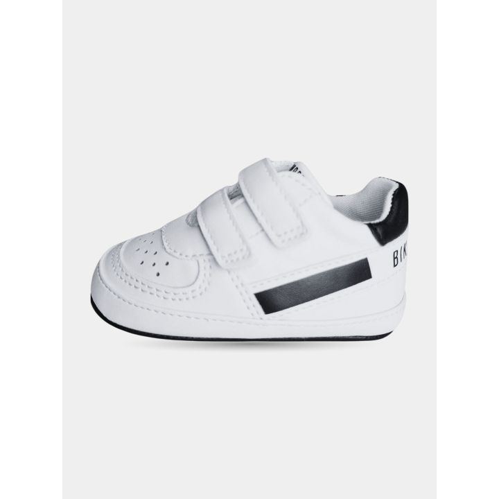 Sneaker Bikkembergs da neonato bianca vista dal lato interno