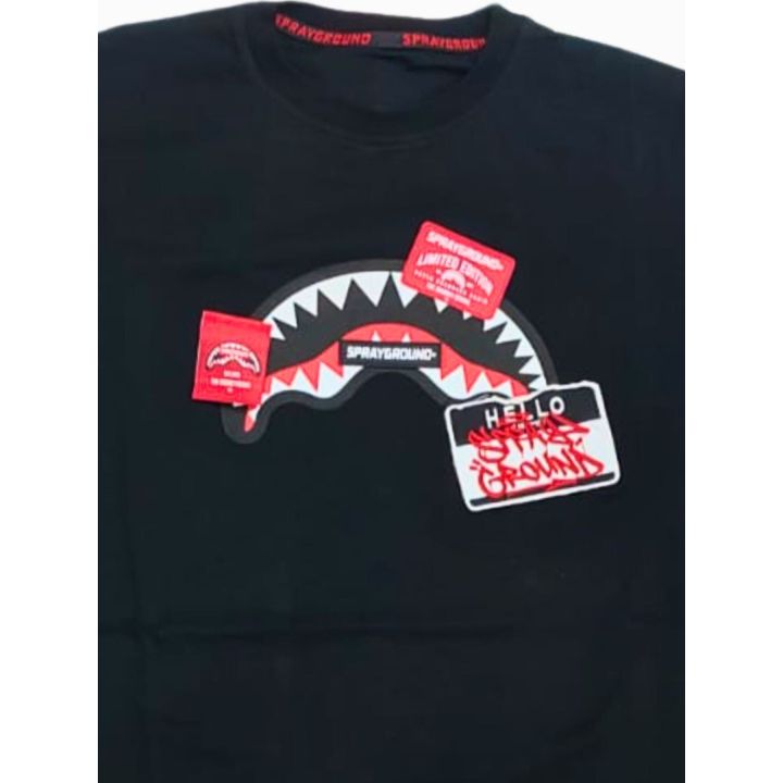T-shirt Sprayground Bambini e ragazzi Nero - Primavera/Estate