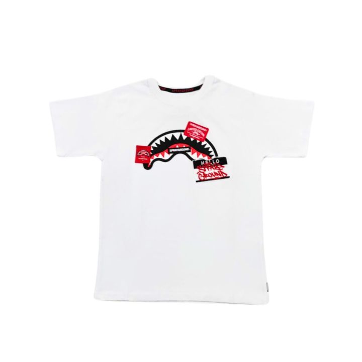 T-shirt Sprayground Bambini e ragazzi Bianco - Primavera/Estate