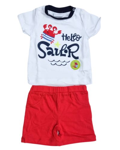 Completo Pastello Bimbo Rosso