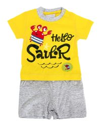 Completo Pastello Bimbo Giallo