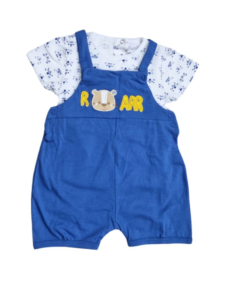 Salopette Pastello Bimbo Blu