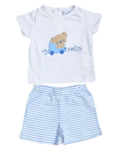 Completo Pastello Bimbo Celeste