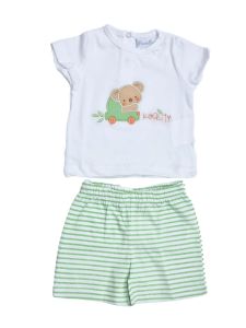 Completo Pastello Bimba Casual