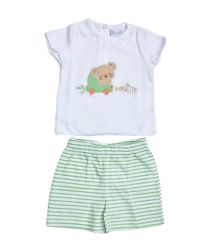 Completo Pastello Bimba Verde