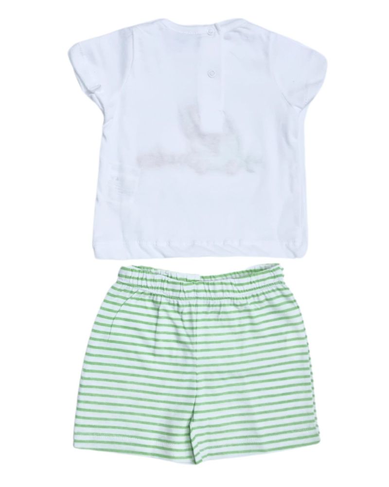 Completo Pastello Bimba Verde - Primavera/Estate