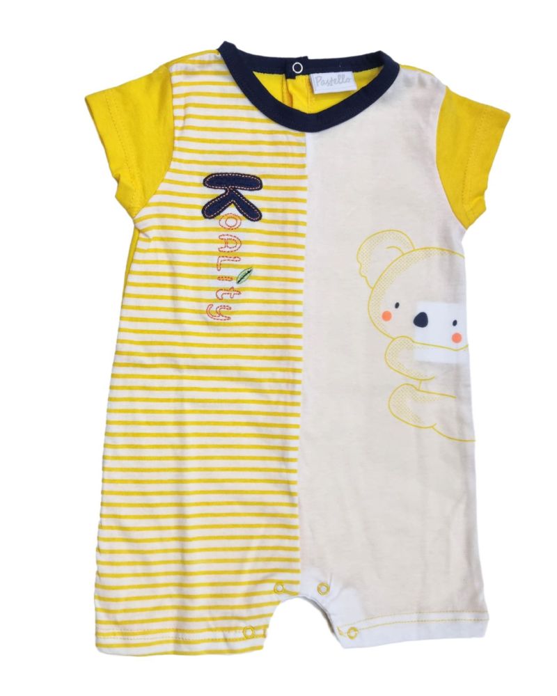 Pagliaccetto Pastello Unisex Giallo