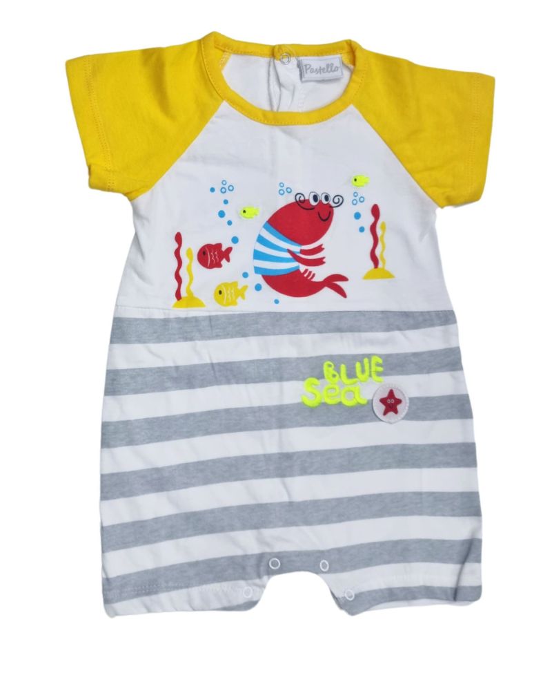 Pagliaccetto Pastello Unisex Giallo