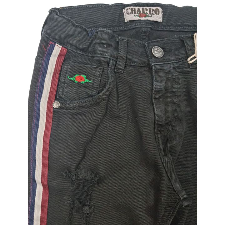 Jeans El Charro Nero Bambini E Ragazzi | Tamaiti