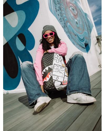 Sprayground - Zaino - Unisex - 910B5863NSZ-SPONGE-BOB-DOODLE-REVEAL