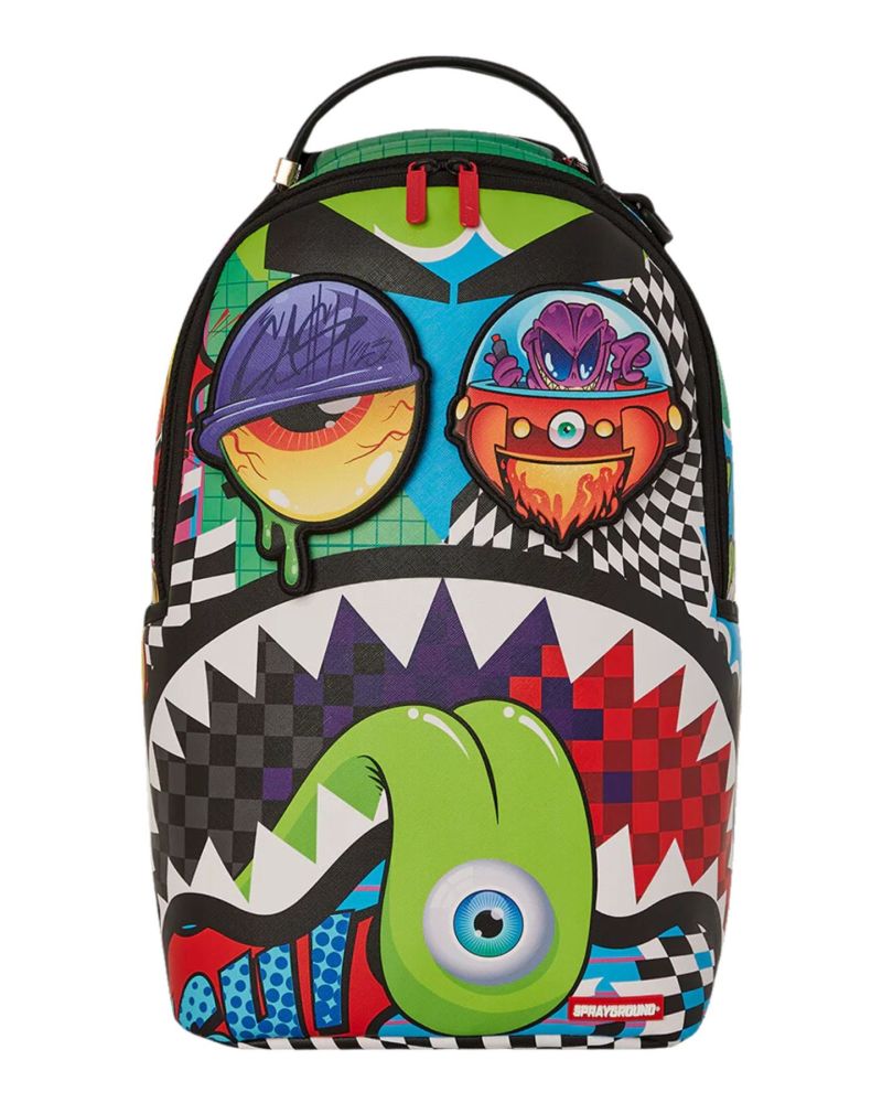 Sprayground - Zaino - Unisex - 910B5682NSZ-PSYCHO-WORLD-OF-FUN