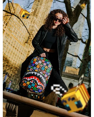 Sprayground - Zaino - Unisex - 910B5973NSZ-MINECRAFT-CHECKS