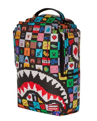 Sprayground - Zaino - Unisex - 910B5973NSZ-MINECRAFT-CHECKS