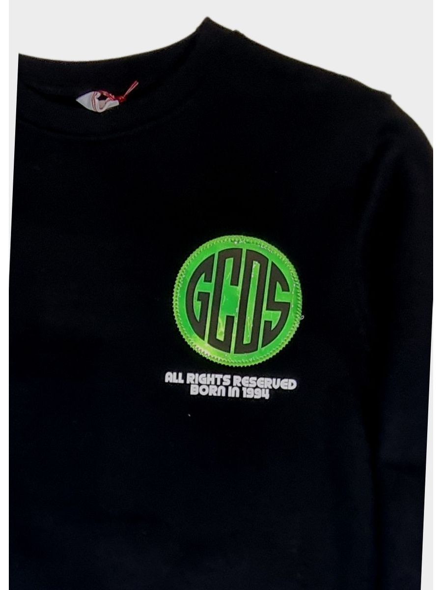 Felpa GCDS Bambini e ragazzi Nero - Autunno/Inverno