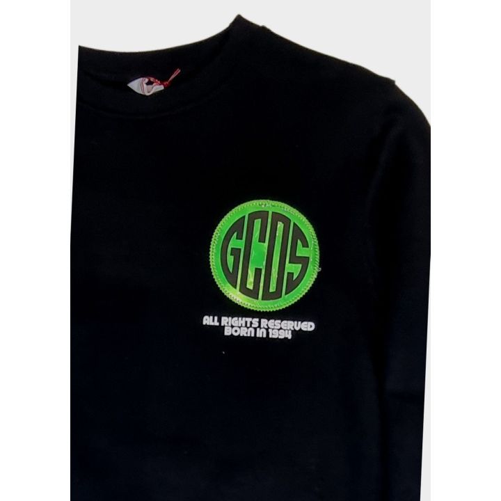 Felpa GCDS Bambini e ragazzi Nero - Autunno/Inverno