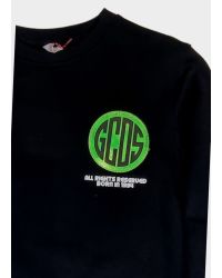 Felpa GCDS Bambini e ragazzi Nero - Autunno/Inverno