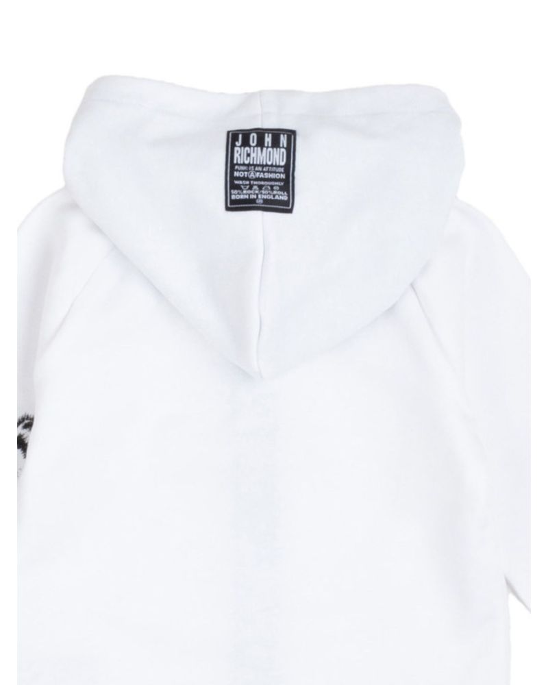 Felpa John Richmond Bimbo Bianco - Autunno/Inverno