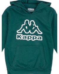 kappa - Felpa - Bambini e ragazzi - 8051F0063-VERDE